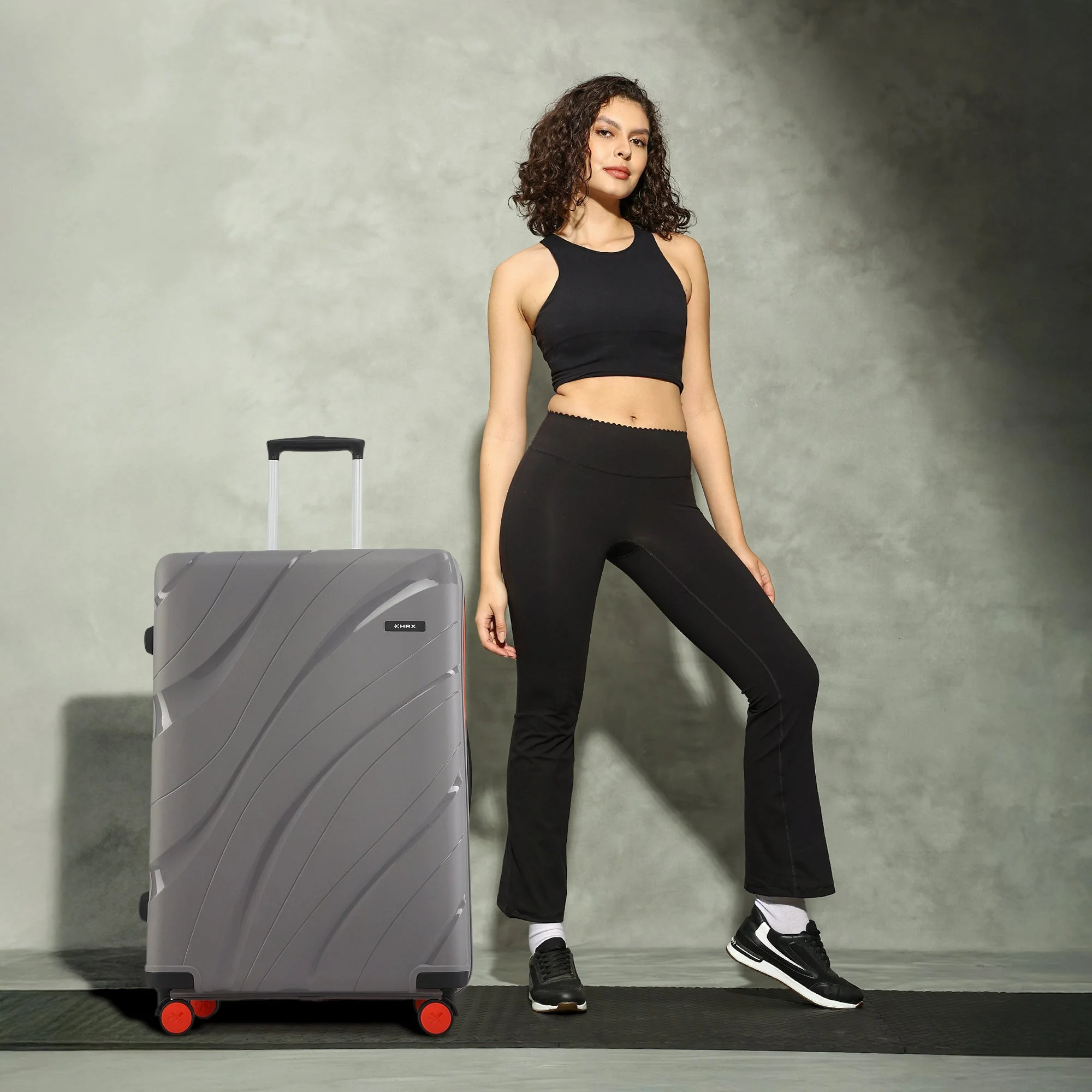 HRX by Hrithik Roshan Hard Body Set of 3 Luggage 8 Wheels - Madrid - Image 21