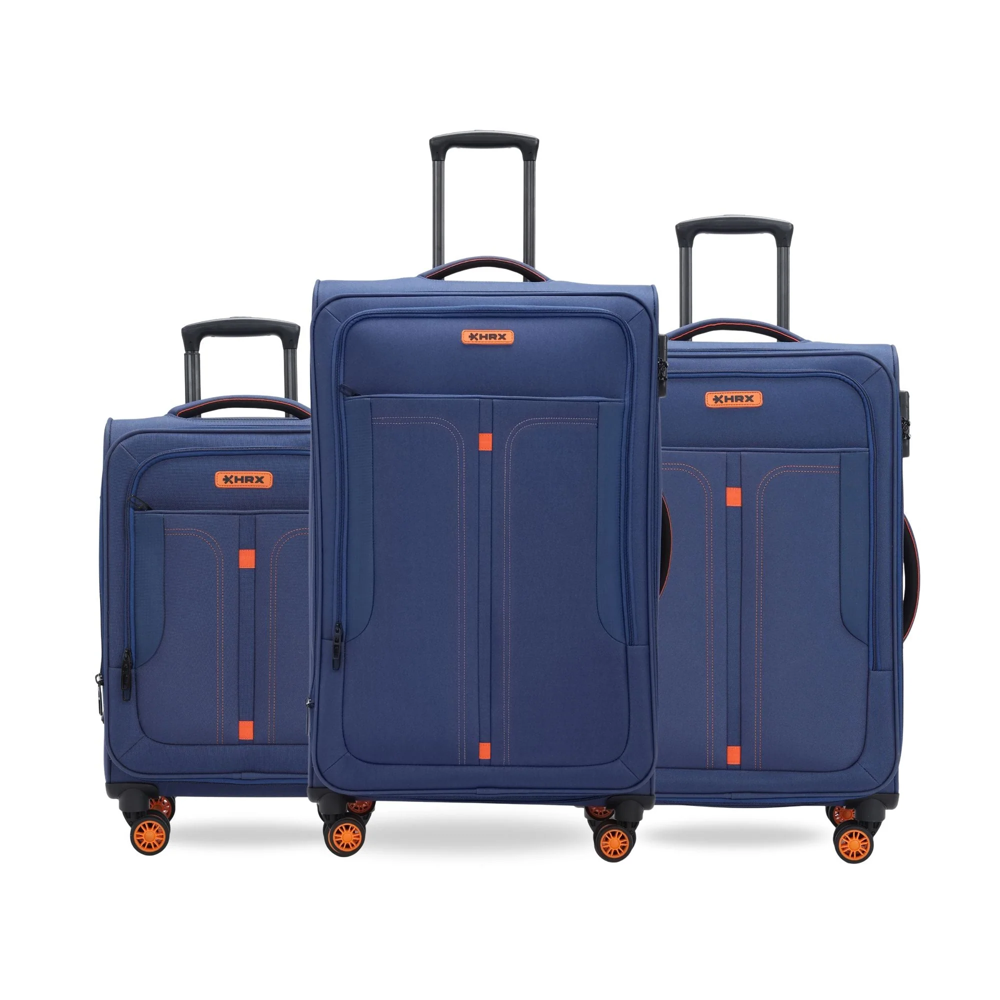 HRX Overdrive Spinner Trolley- Soft Body Luggage - Image 102