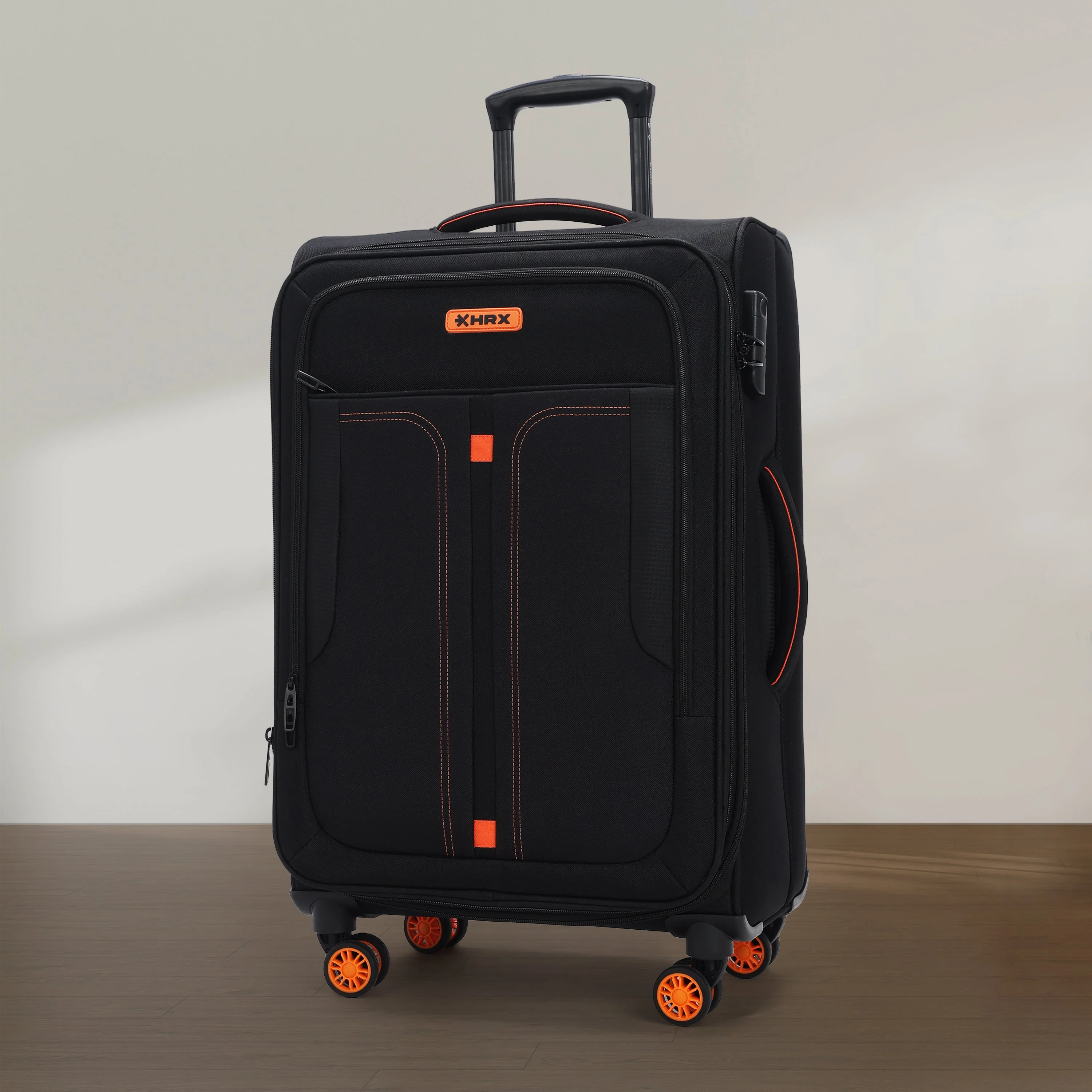 HRX Overdrive Spinner Trolley- Soft Body Luggage - Image 30
