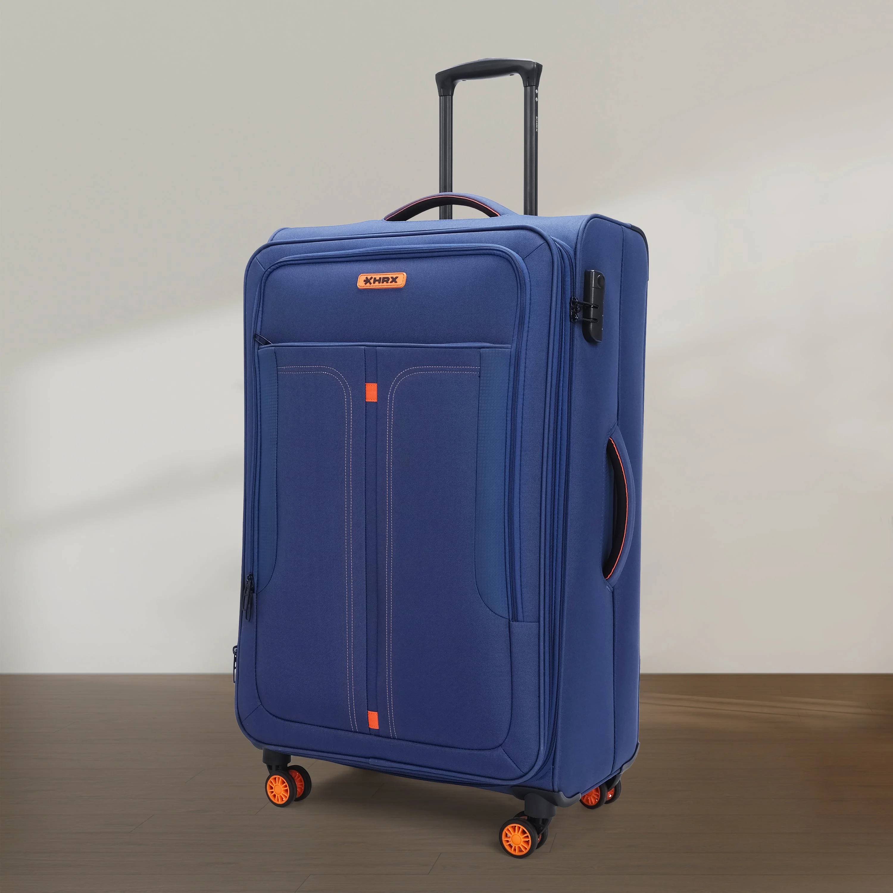 HRX Overdrive Spinner Trolley- Soft Body Luggage - Image 65