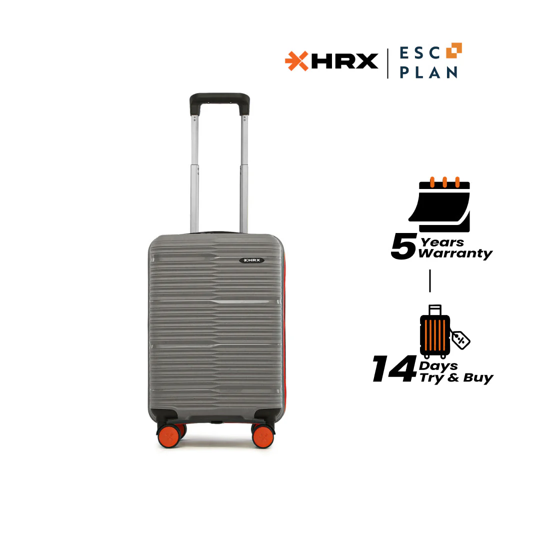 HRX by Hrithik Roshan Small Cabin Suitcase (56 cm) 8 Wheels - Zanzibar - Image 4