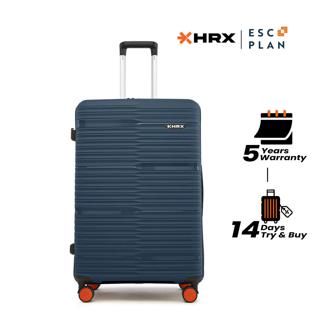 HRX by Hrithik Roshan Large Check-in Suitcase (75 cm) 8 Wheels - Zanzibar - Image 34