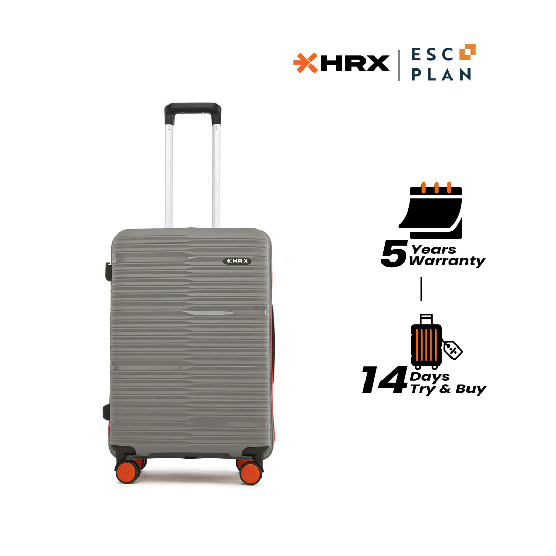 HRX by Hrithik Roshan Medium Check-in Suitcase (65 cm) 8 Wheels - Zanzibar - Image 32