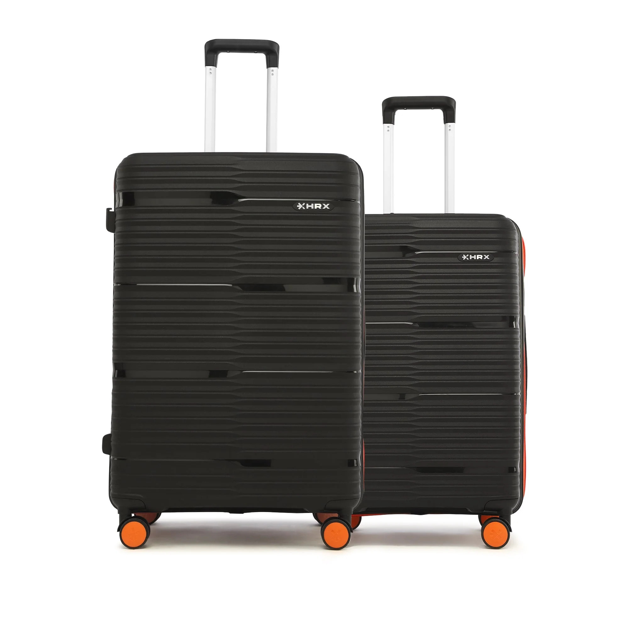 HRX by Hrithik Roshan Hard Body Set of 2 Luggage 8 Wheels - Zanzibar - Image 4