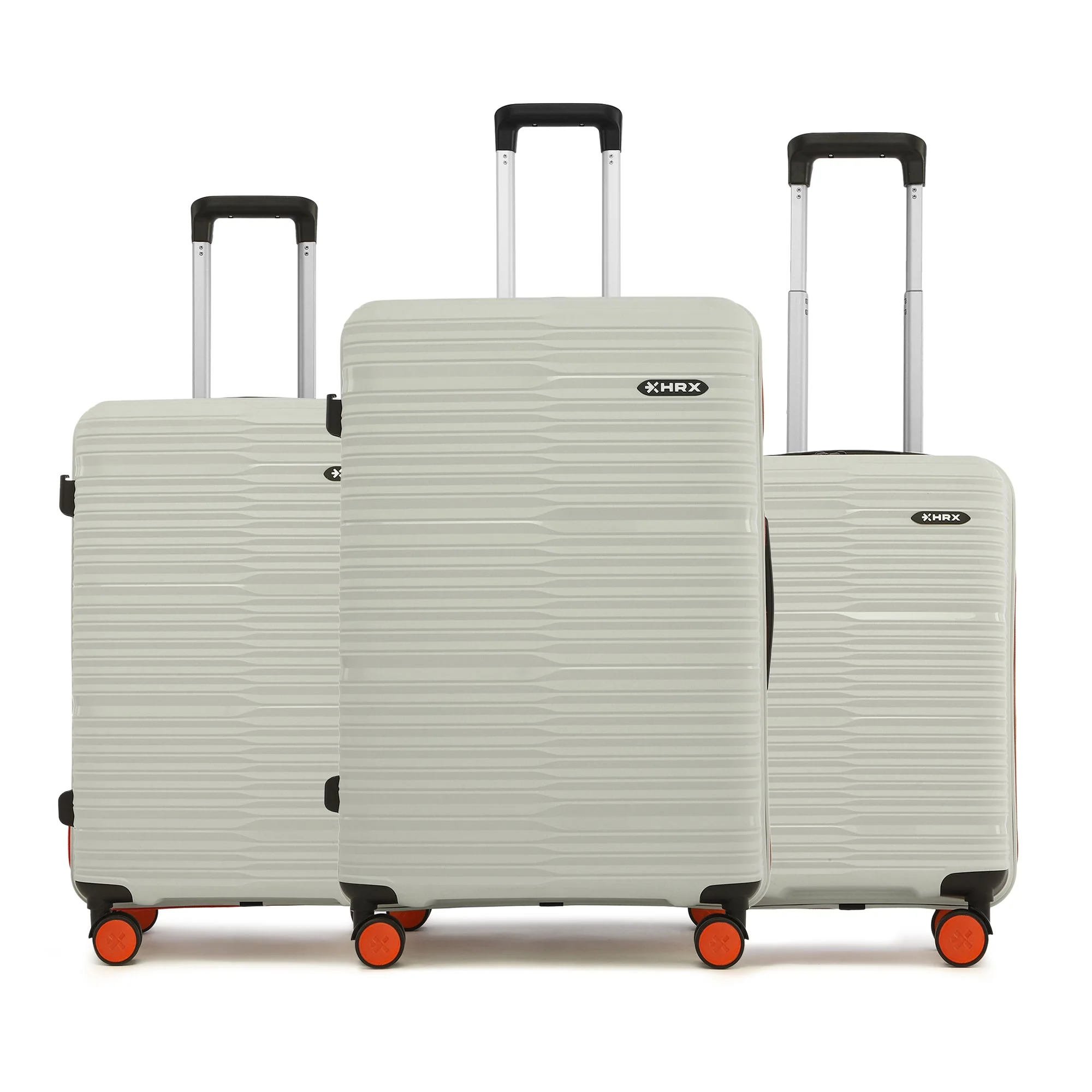 HRX by Hrithik Roshan Hard Body Set of 3 Luggage 8 Wheels - Zanzibar - Image 6