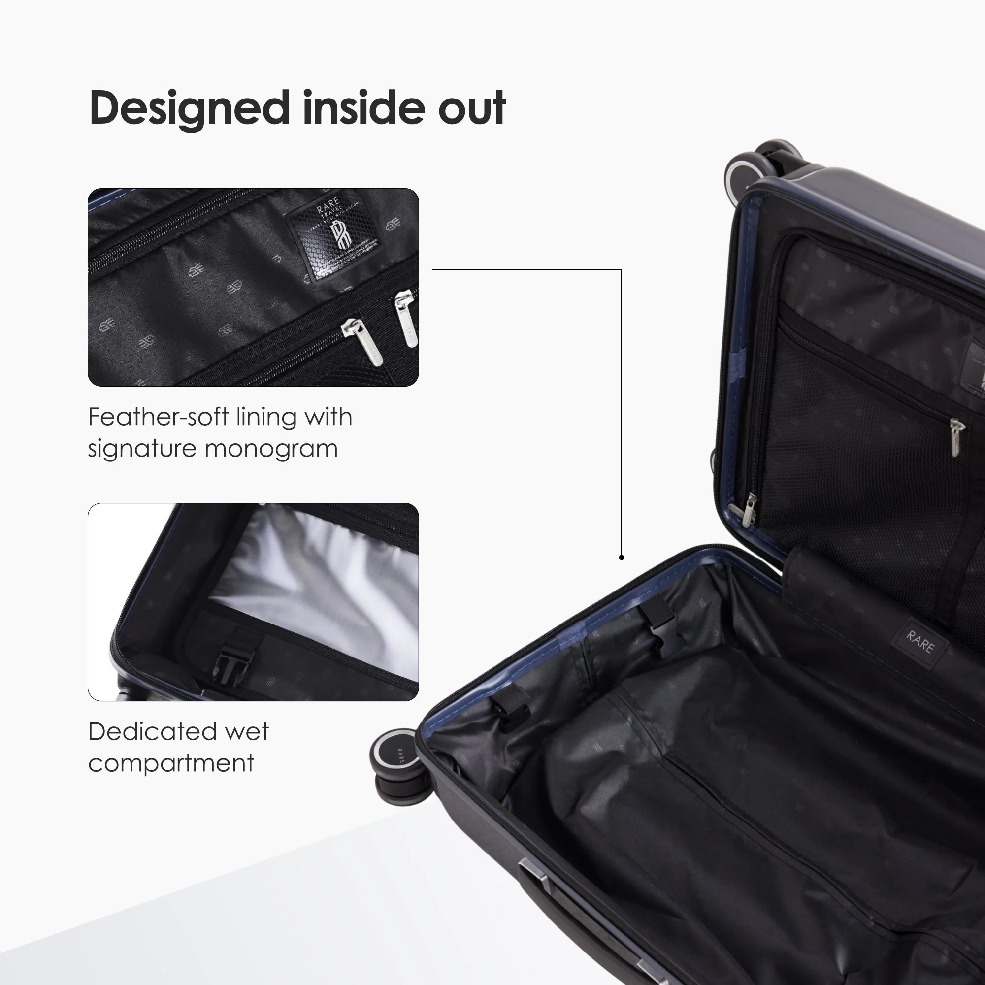 RARE RABBIT Gallardo Trolley – Hard Shell Polycarbonate Luggage - Image 162