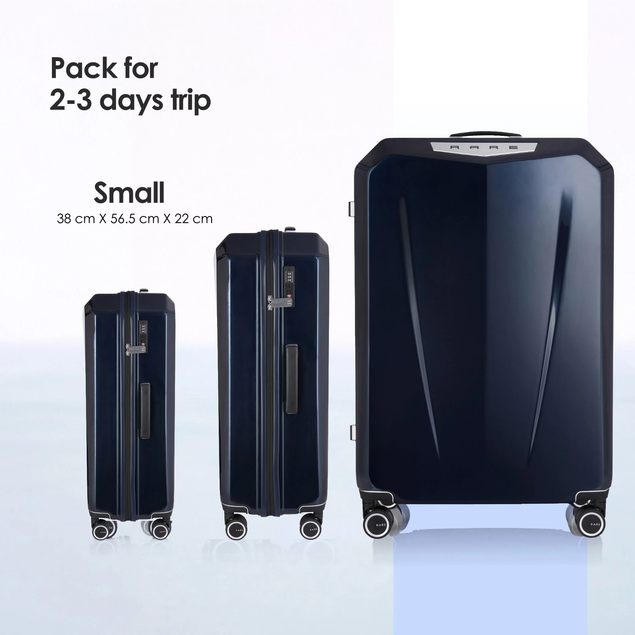 RARE RABBIT Gallardo Trolley – Hard Shell Polycarbonate Luggage - Image 165