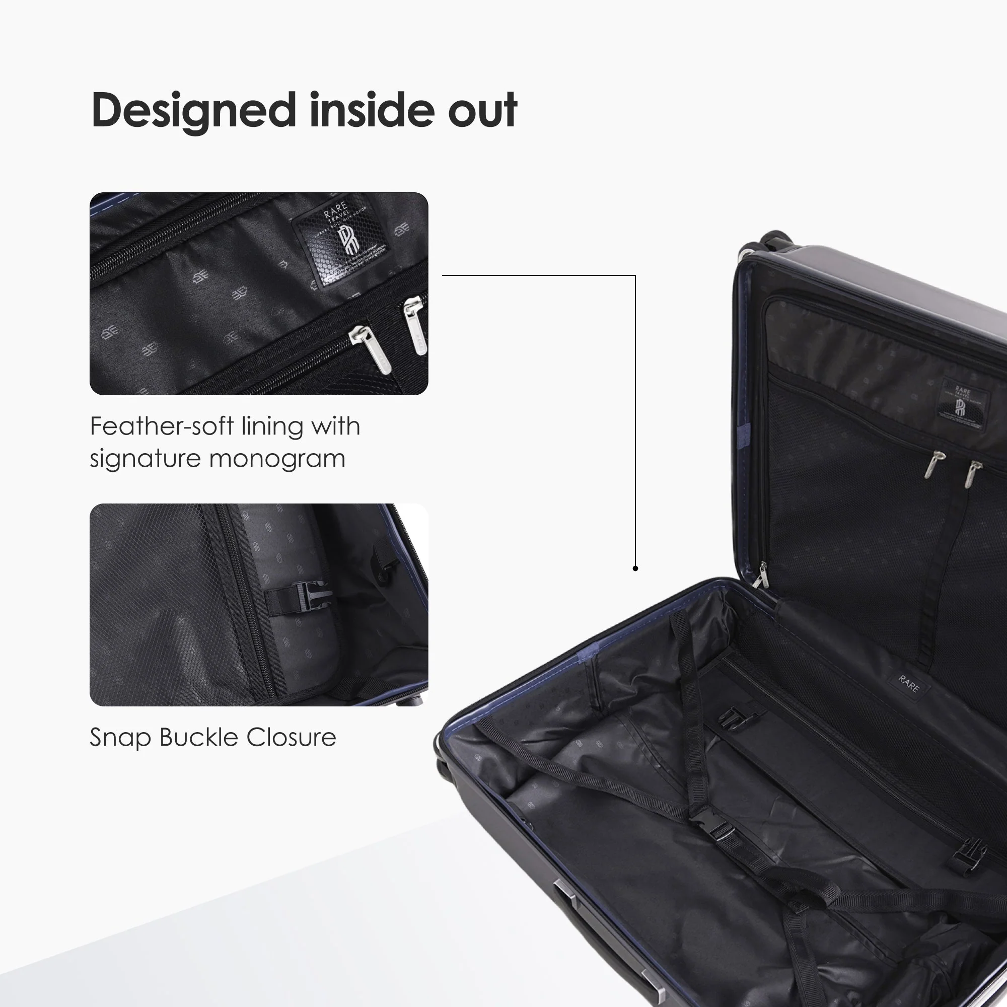 RARE RABBIT Gallardo Trolley – Hard Shell Polycarbonate Luggage - Image 171