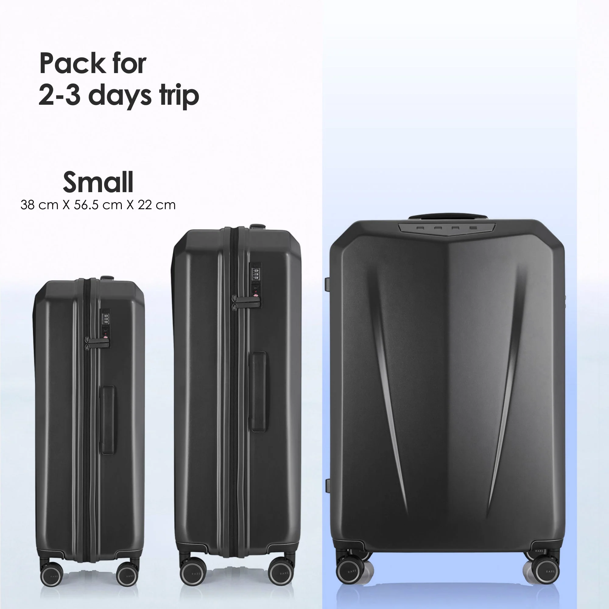RARE RABBIT Gallardo Trolley – Hard Shell Polycarbonate Luggage - Image 178
