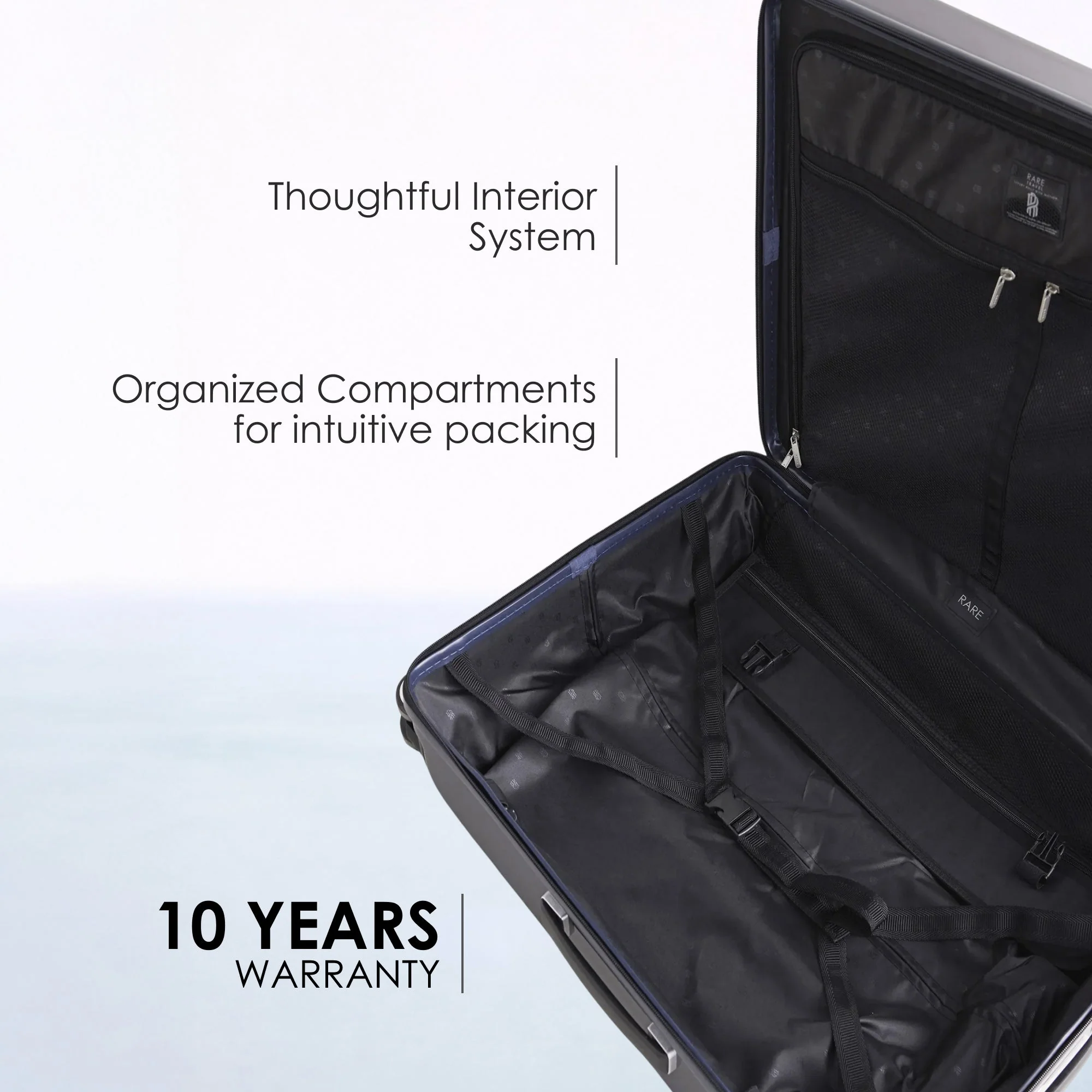 RARE RABBIT Gallardo Trolley – Hard Shell Polycarbonate Luggage - Image 48