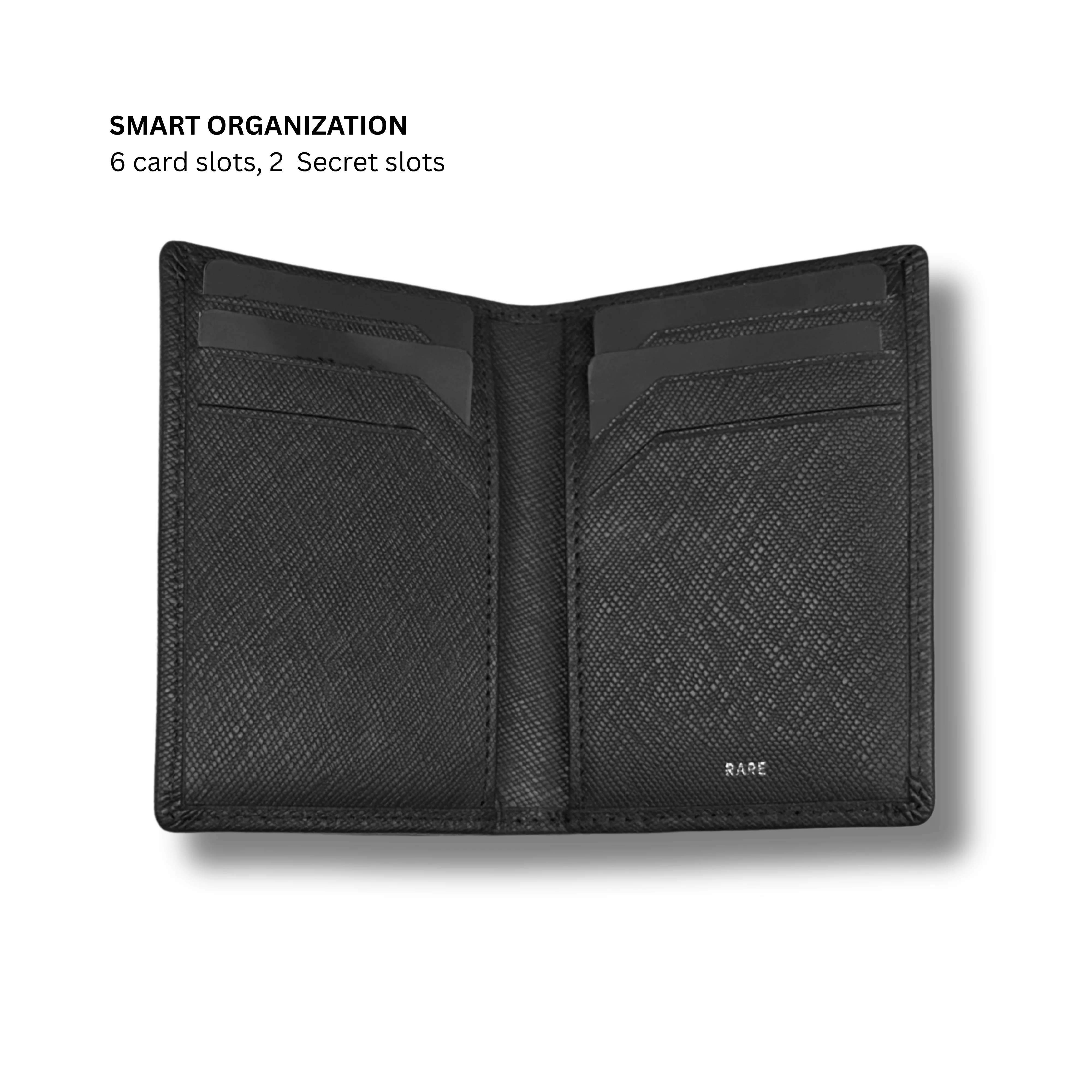 Rare rabbit' Mavo (Leather) Card Holder-Slim Fold - Image 7