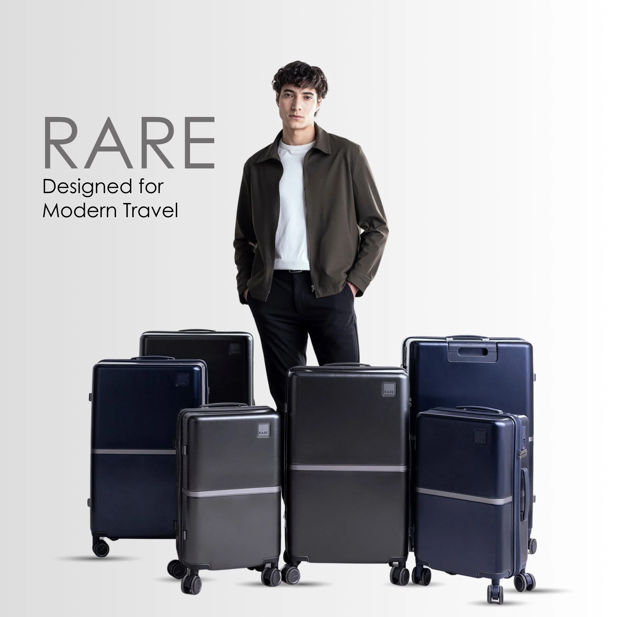 RARE RABBIT Tony Trolley – Hard Shell Polycarbonate Luggage - Image 102