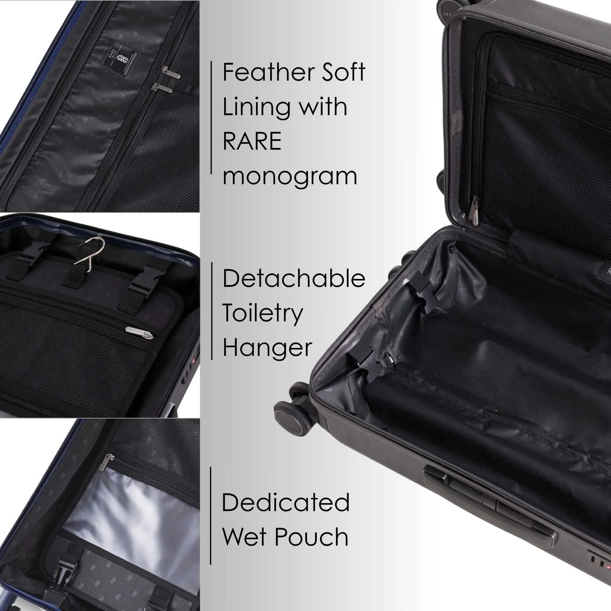 RARE RABBIT Tony Trolley – Hard Shell Polycarbonate Luggage - Image 148