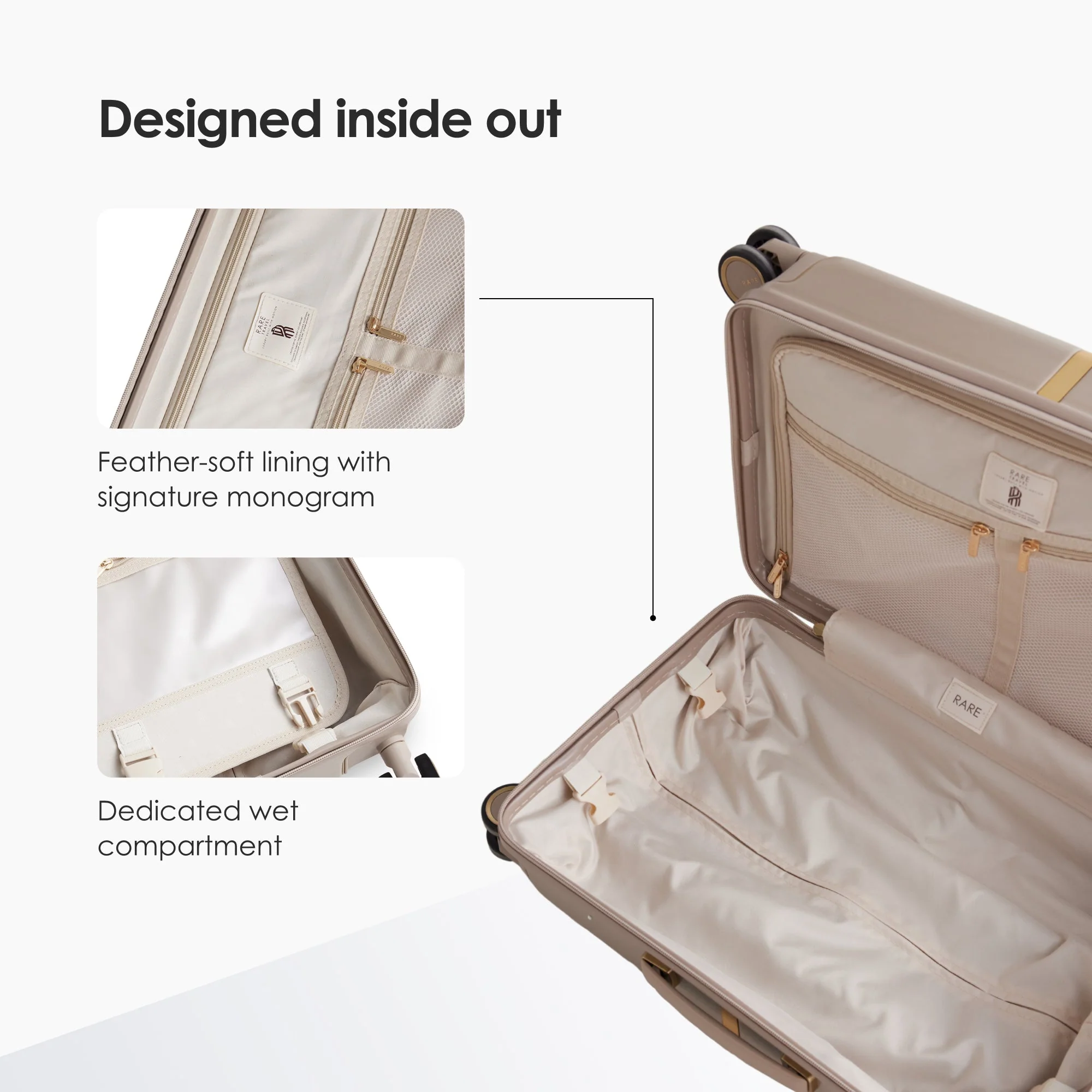 RARE RABBIT Tony Trolley – Hard Shell Polycarbonate Luggage - Image 164