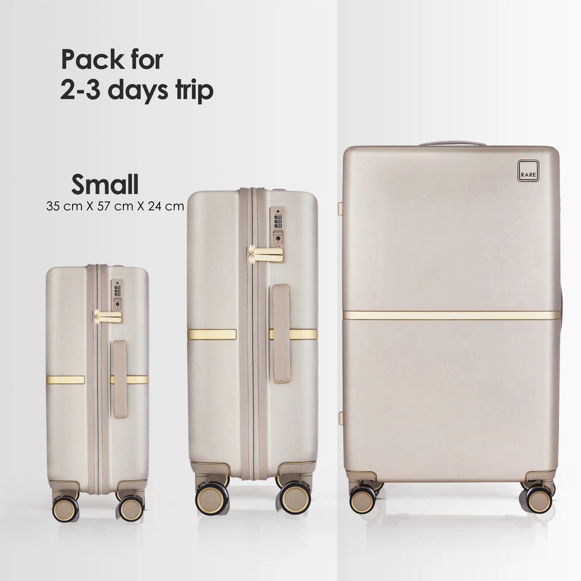 RARE RABBIT Tony Trolley – Hard Shell Polycarbonate Luggage - Image 171