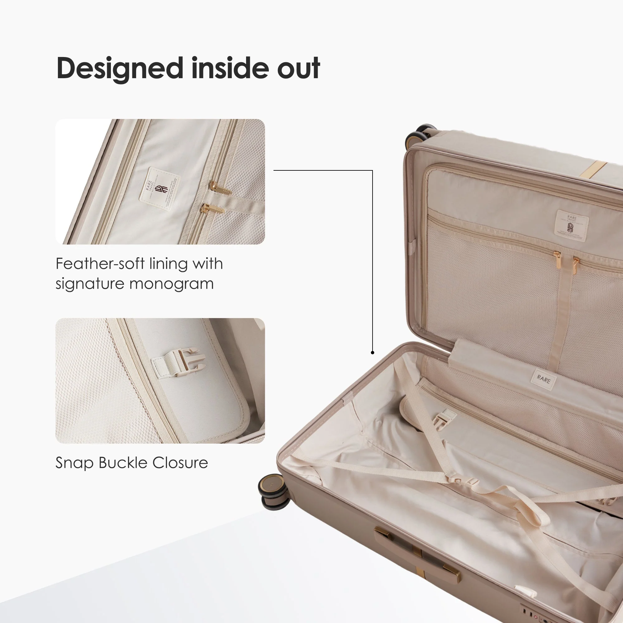 RARE RABBIT Tony Trolley – Hard Shell Polycarbonate Luggage - Image 174