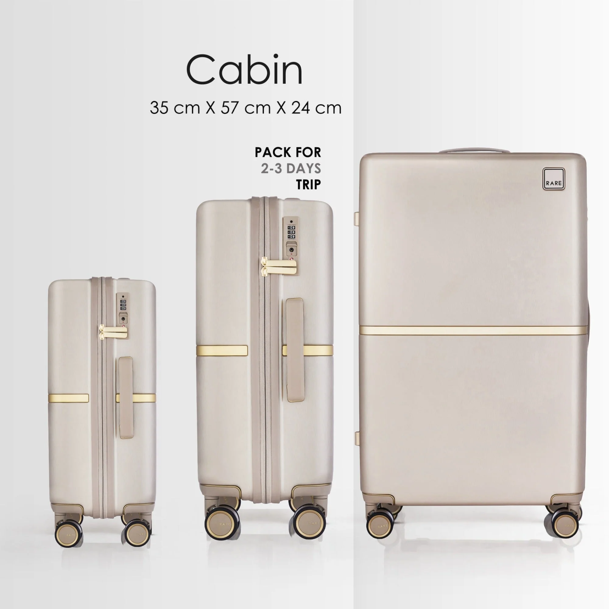 RARE RABBIT Tony Trolley – Hard Shell Polycarbonate Luggage - Image 53