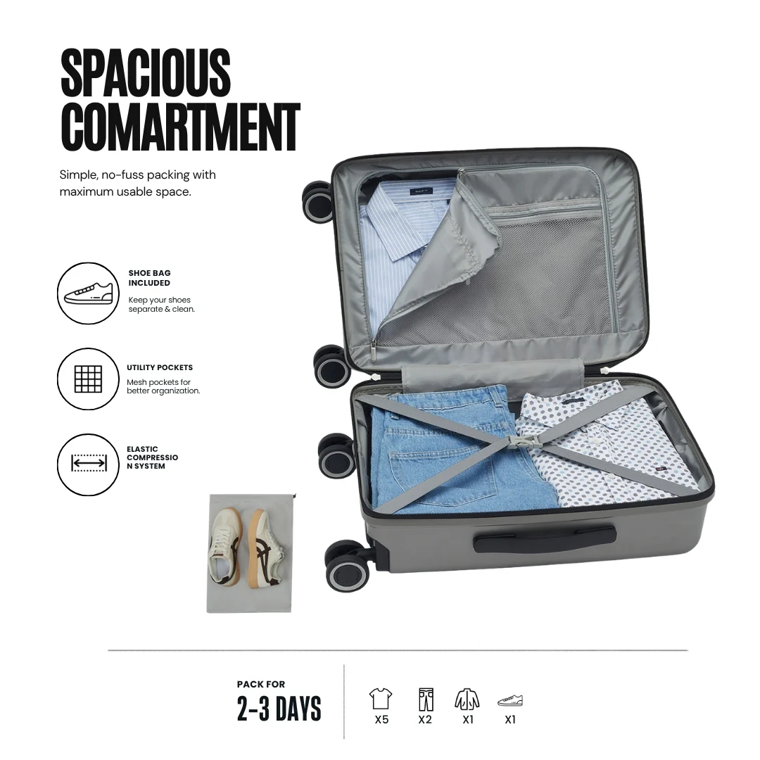 Snitch Commute Polycarbonate Laptop Cabin Trolley (57 cm) - Image 13