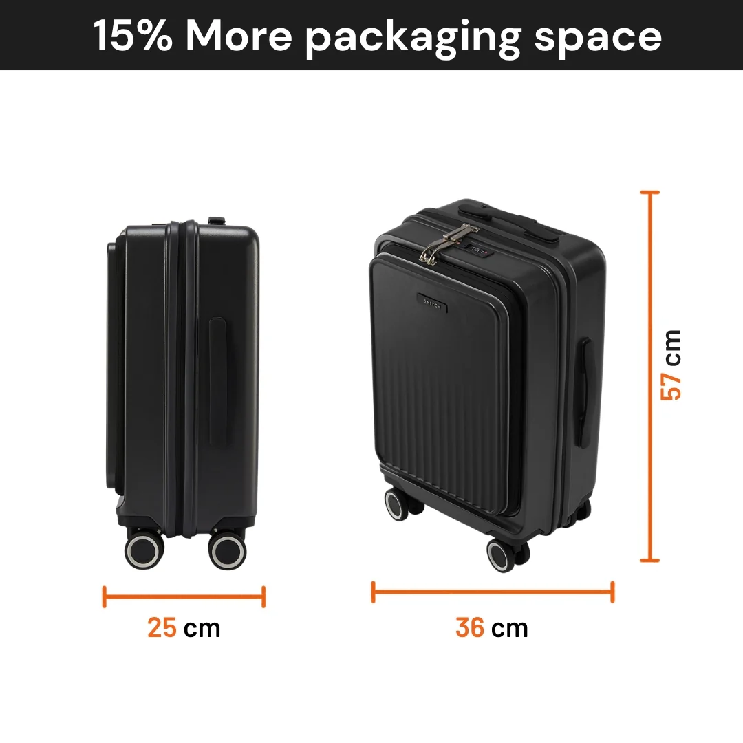 Snitch Commute Polycarbonate Laptop Cabin Trolley (57 cm) - Image 17