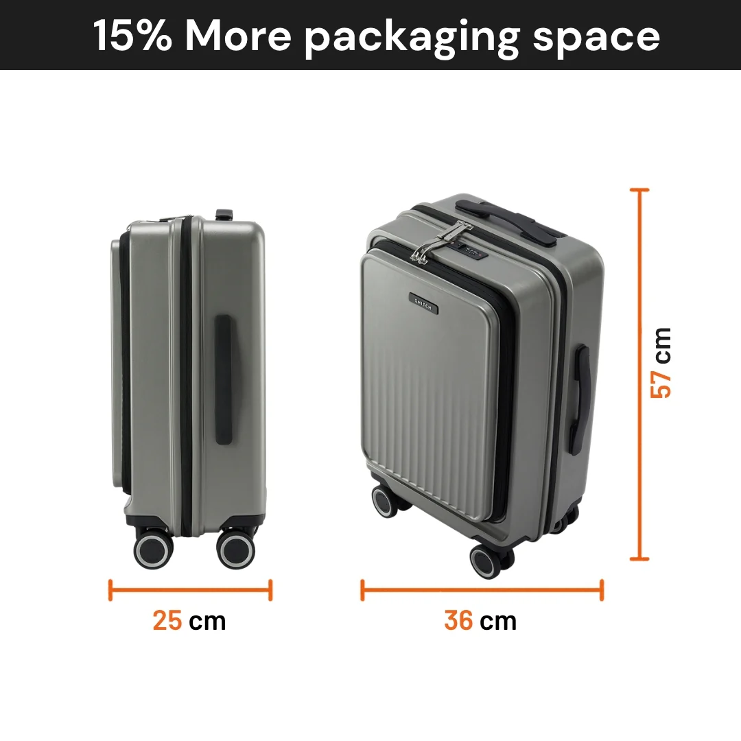 Snitch Commute Polycarbonate Laptop Cabin Trolley (57 cm) - Image 18
