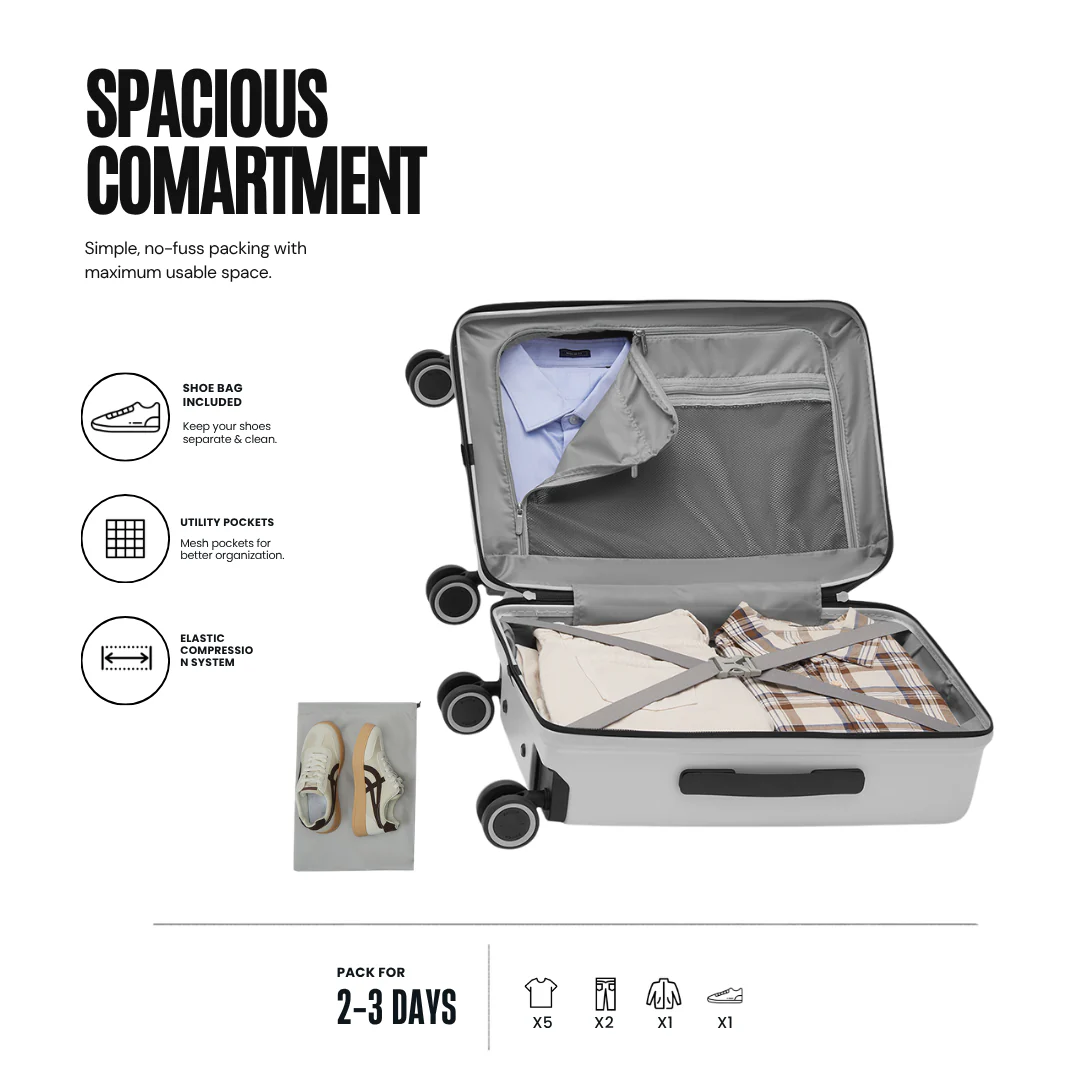 Snitch Commute Polycarbonate Laptop Cabin Trolley (57 cm) - Image 26