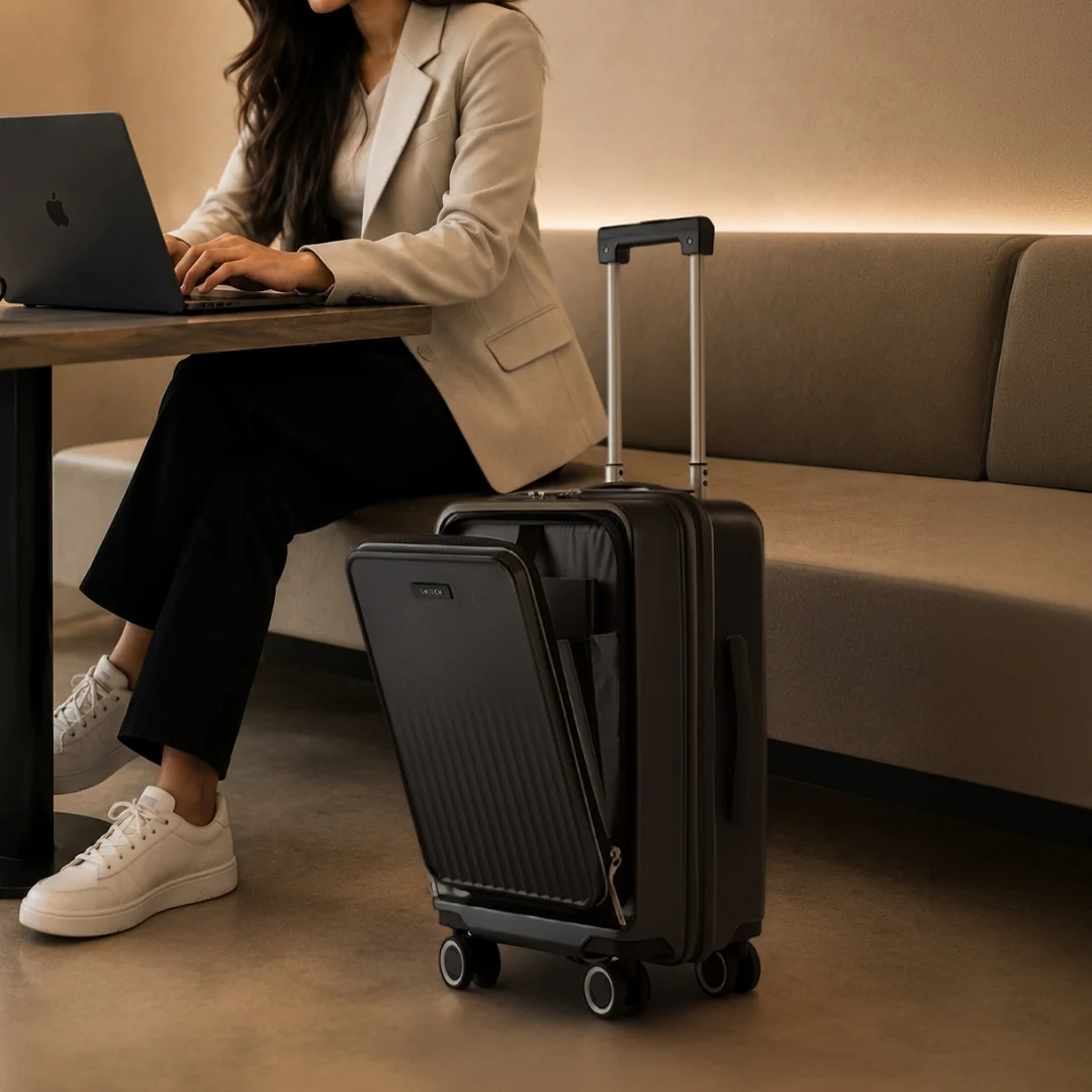 Snitch Commute Polycarbonate Laptop Cabin Trolley (57 cm) - Image 7