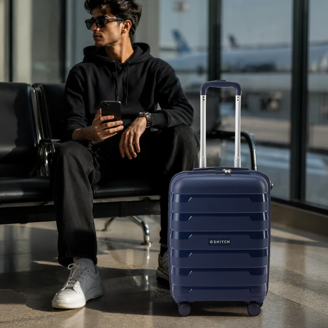 Snitch Layer Polypropylene Cabin Trolley (56 cm) - Image 18