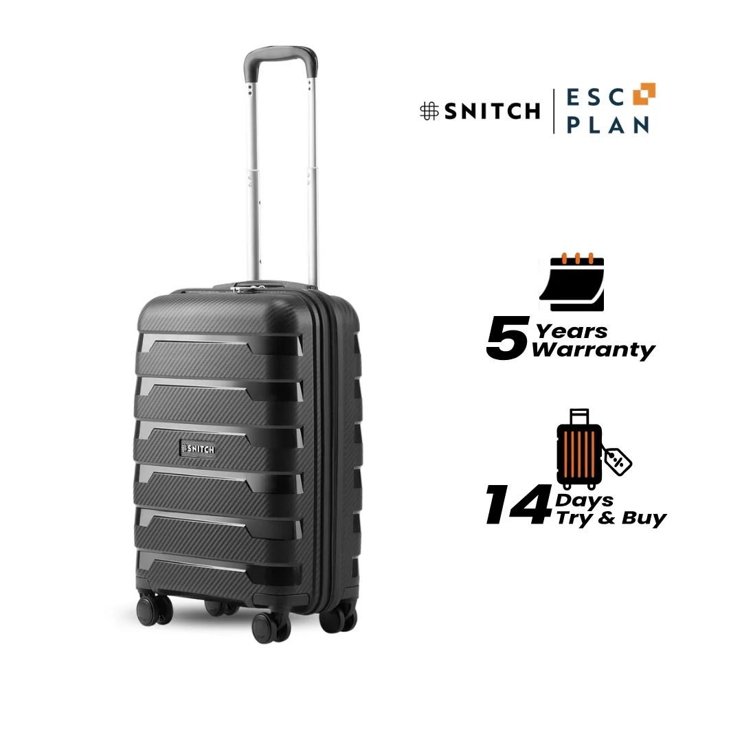Snitch Layer Polypropylene Cabin Trolley (56 cm) - Image 3