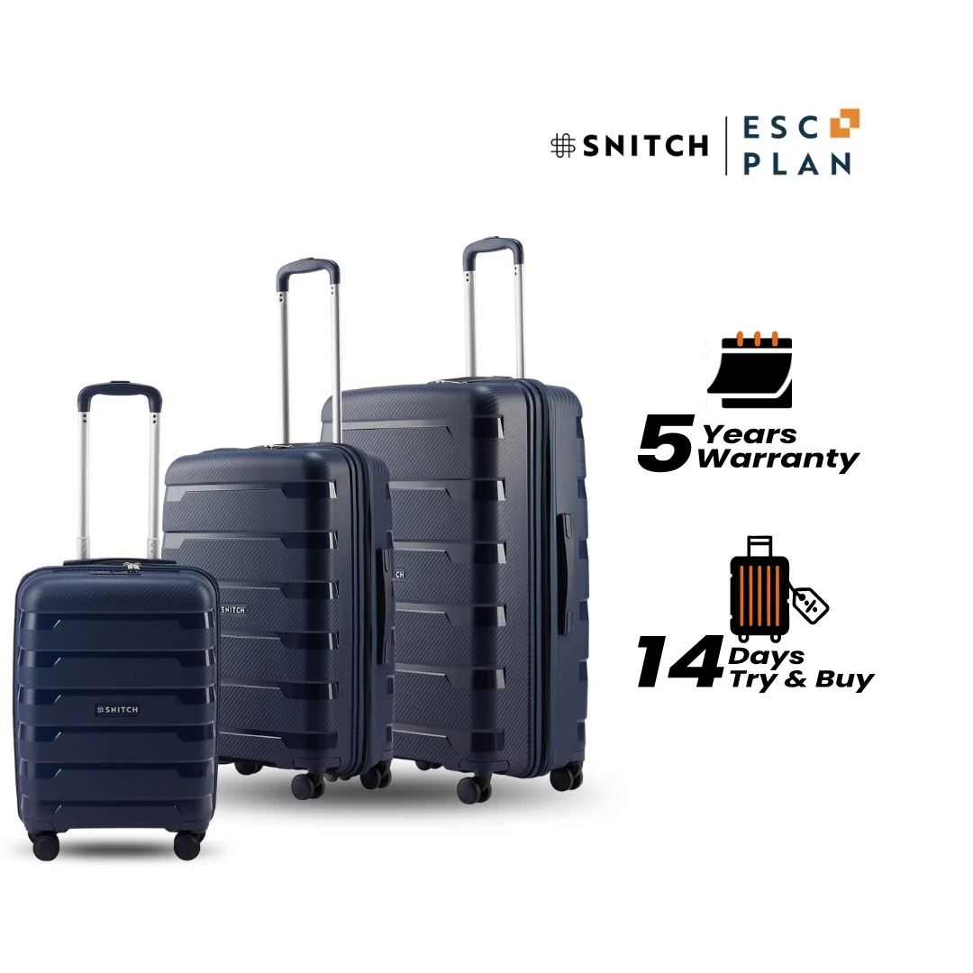 Snitch Layer Polypropylene Set of 3 Trolley (8 Wheels) - Image 16