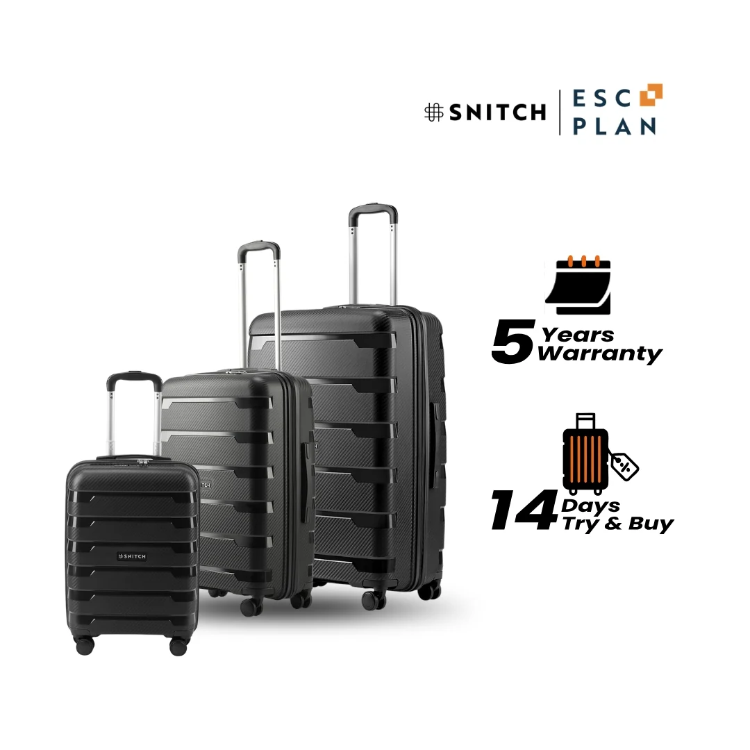 Snitch Layer Polypropylene Set of 3 Trolley (8 Wheels) - Image 8
