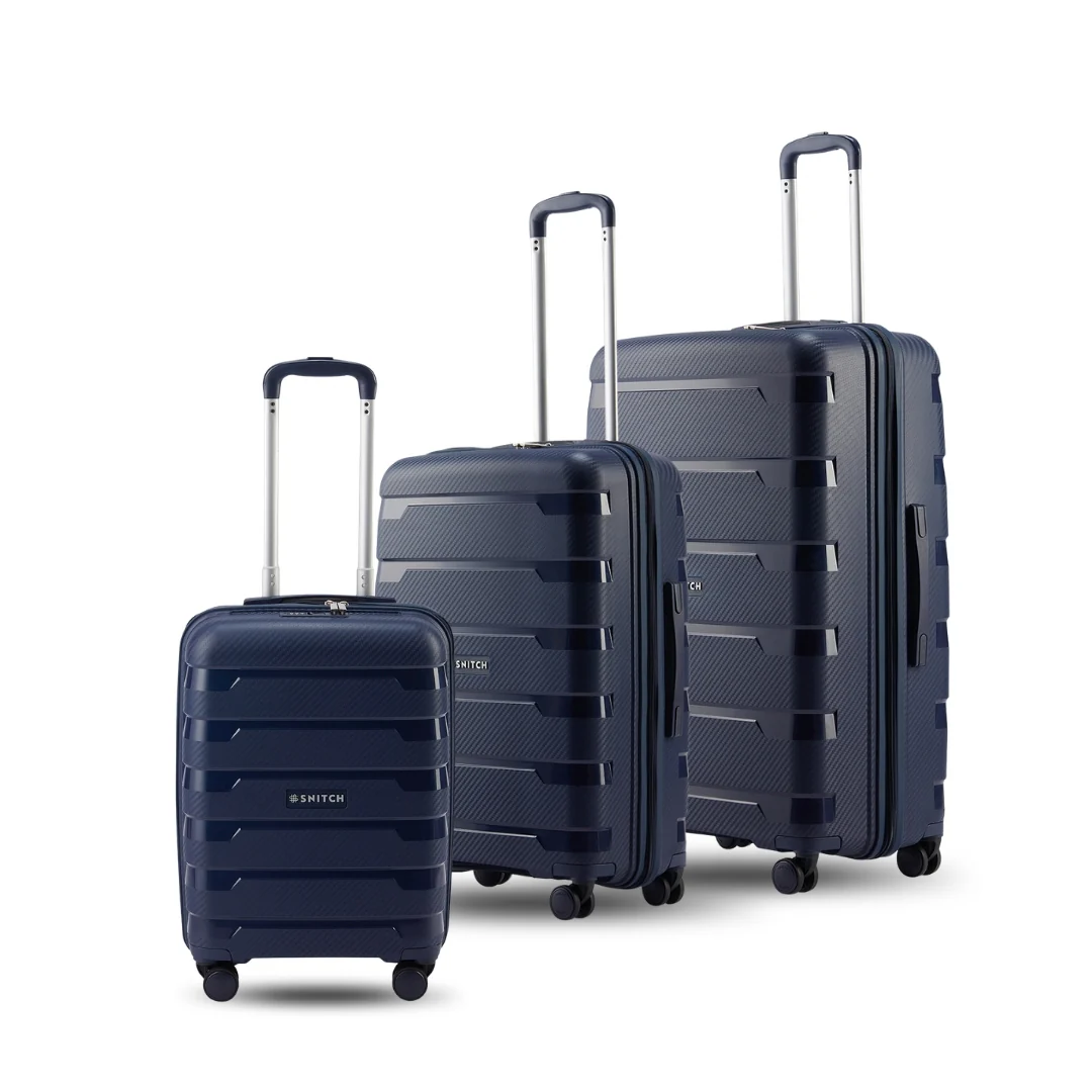 Snitch Layer Polypropylene Set of 3 Trolley (8 Wheels) - Image 9