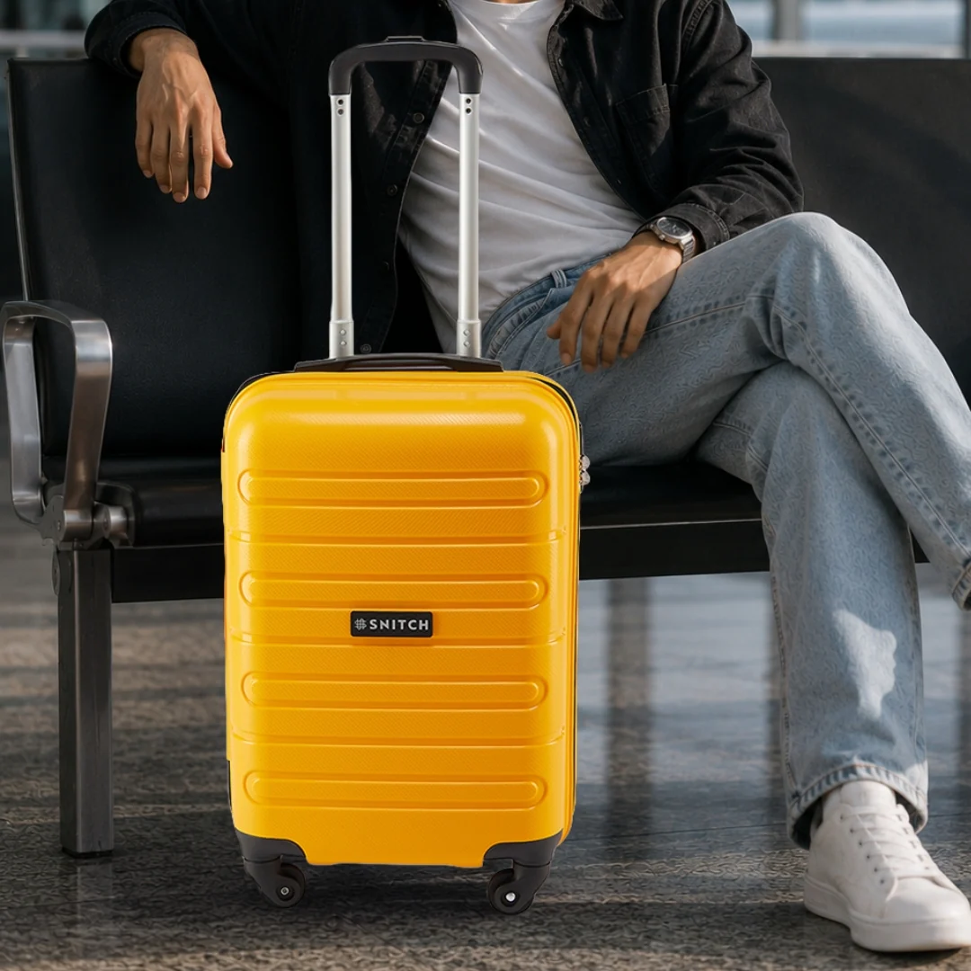 Snitch Loop Polypropylene Cabin Trolley (56 cm | 4 Wheels) - Image 35