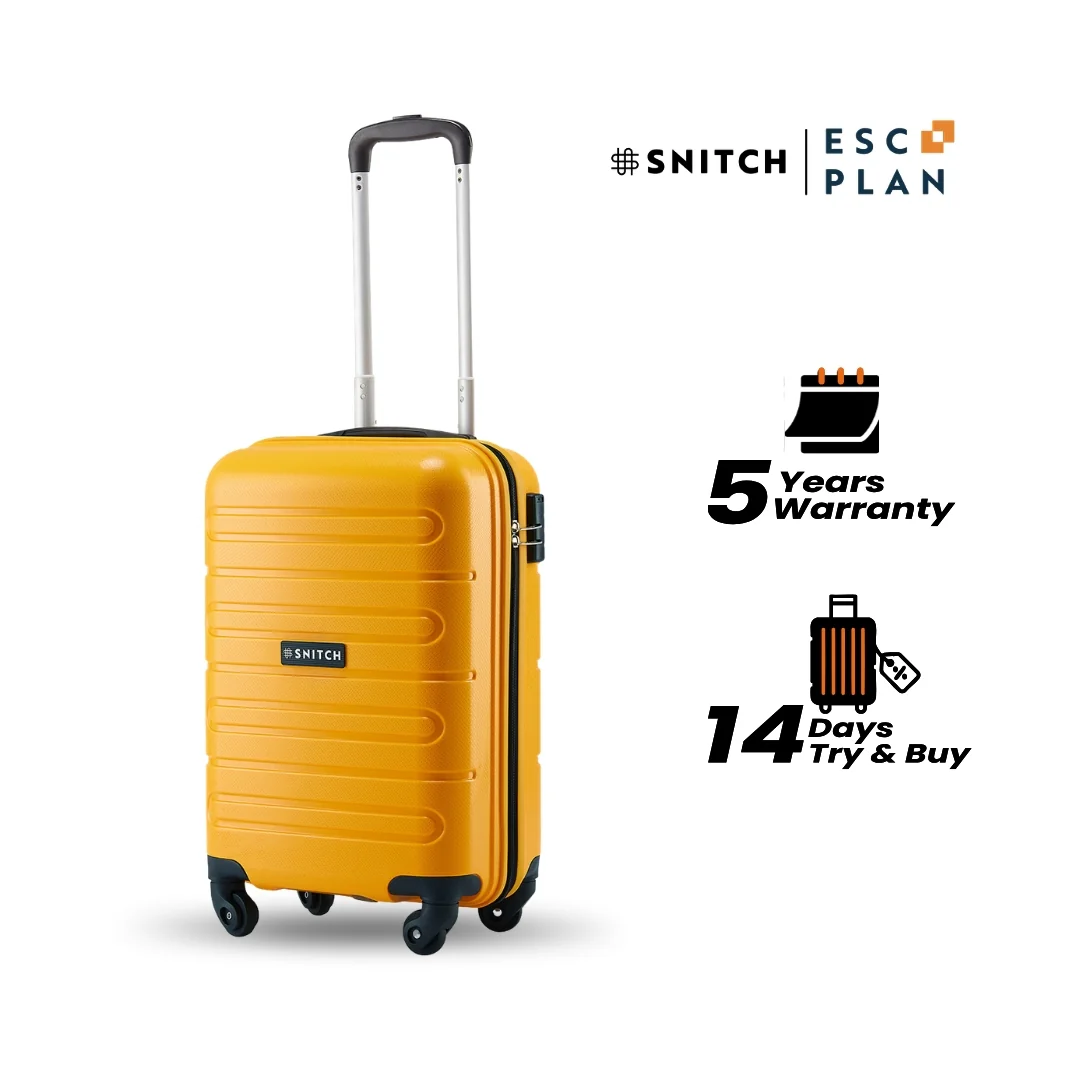 Snitch Loop Polypropylene Cabin Trolley (56 cm | 4 Wheels) - Image 36