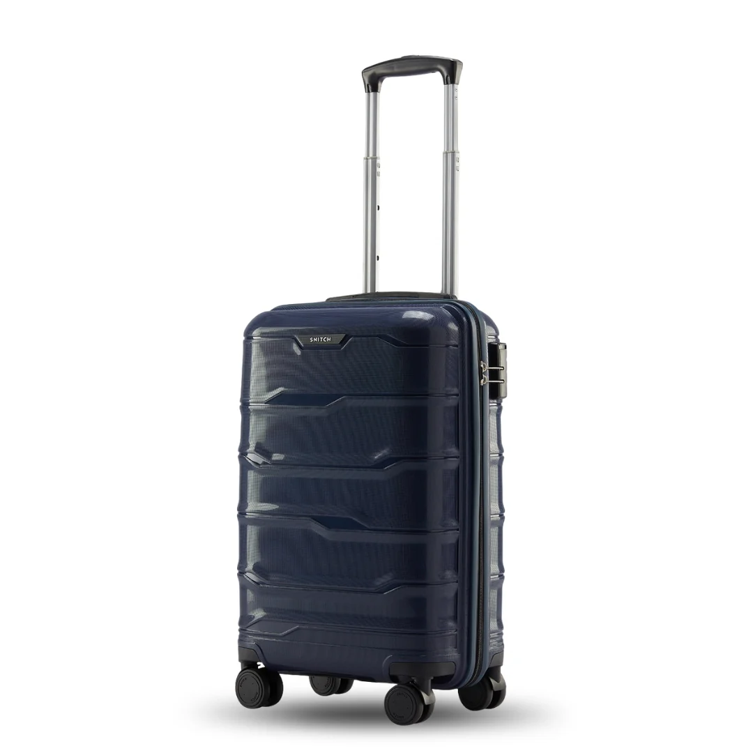 Snitch Vector Polypropylene Cabin Trolley (56 cm | 8 Wheels) - Image 11
