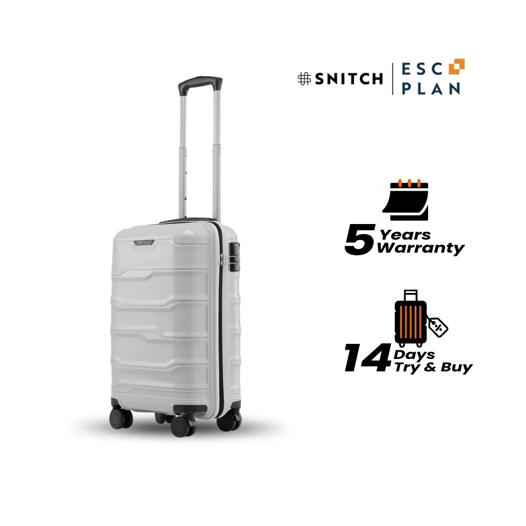 Snitch Vector Polypropylene Cabin Trolley (56 cm | 8 Wheels) - Image 27