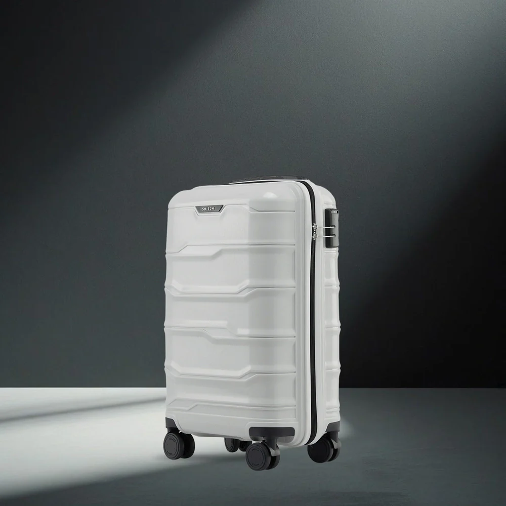 Snitch Vector Polypropylene Cabin Trolley (56 cm | 8 Wheels) - Image 39