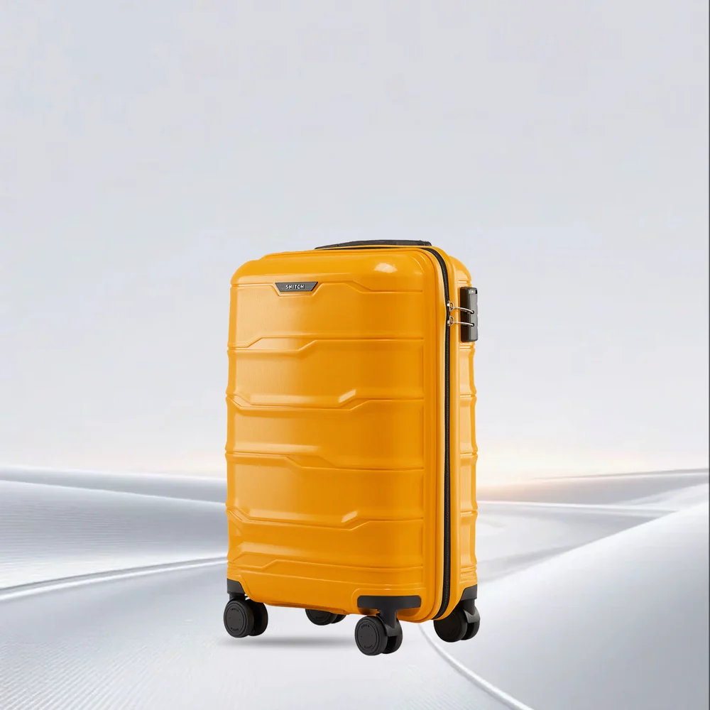 Snitch Vector Polypropylene Cabin Trolley (56 cm | 8 Wheels) - Image 41