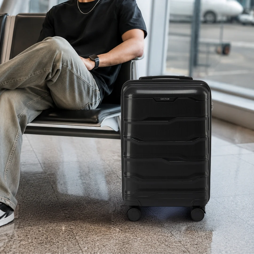 Snitch Vector Polypropylene Cabin Trolley (56 cm | 8 Wheels) - Image 8