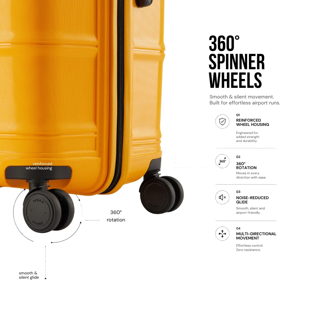 Snitch Vector Polypropylene Set of 2 Trolley (8 Wheels) - Image 26