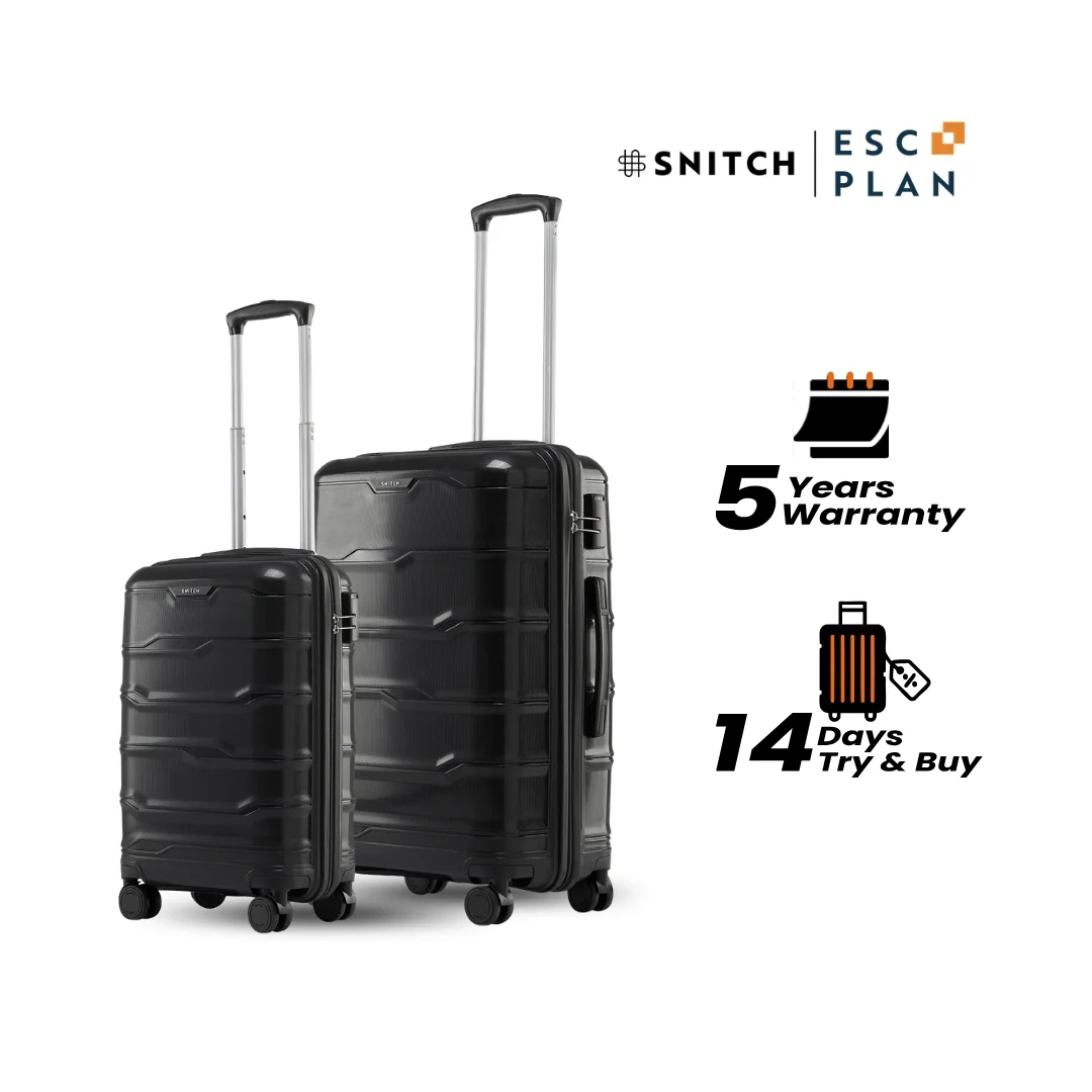 Snitch Vector Polypropylene Set of 2 Trolley (8 Wheels) - Image 8