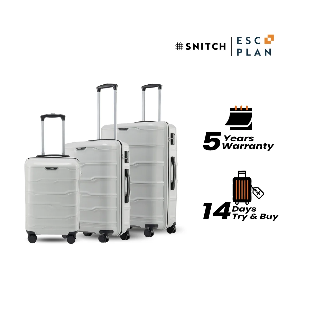 Snitch Vector Polypropylene Set of 3 Trolley (8 Wheels) - Image 21
